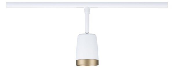 PAULMANN URail lištový spot Cover spot GU10 max. 10W 230V bílá/zlatá mat