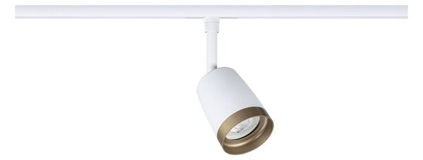 PAULMANN URail lištový spot Cover spot GU10 max. 10W 230V bílá/zlatá mat