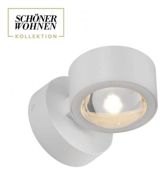 PAUL NEUHAUS JUST LIGHT Kolekce Schöner Wohnen LED nástěnné svítidlo CHIA, bílé, Up- & Down Light 3000K