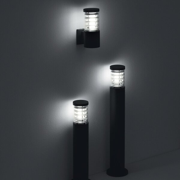 Ideal Lux - Venkovní lampa TRONCO 1xE27/42W/230V 80 cm IP65 černá
