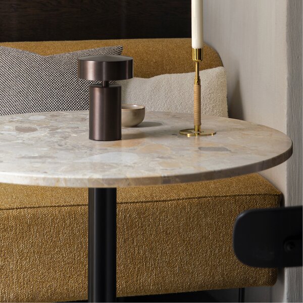 Audo Copenhagen designové kavárenské stoly Harbour Column Counter Table (průměr 60 cm)