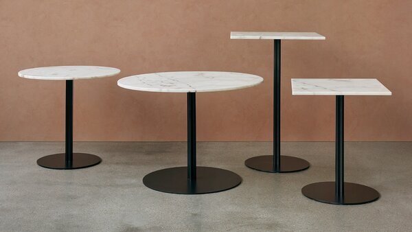 Audo Copenhagen designové jídelní stoly Harbour Column Dining Table 70x60 cm