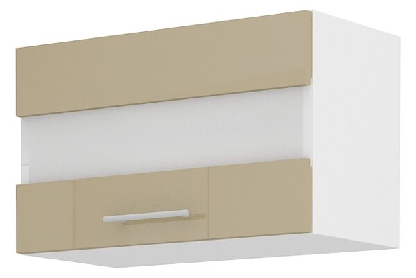 Horní kuchyňská skříňka Lavera 60 GUS36 1F (bílá + lesk cappucino). Vlastní profesionální přeprava až k Vám domů 1032390