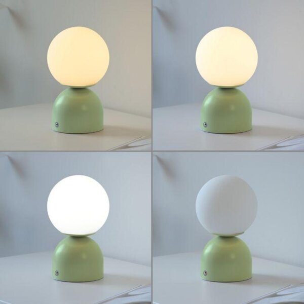PAUL NEUHAUS JUST LIGHT Kolekce Schöner Wohnen LED bateriové stolní svítidlo RUDI, inspirováno květy USB 3000-6000K