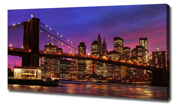 Foto obraz canvas Manhattan západ oc-80459106