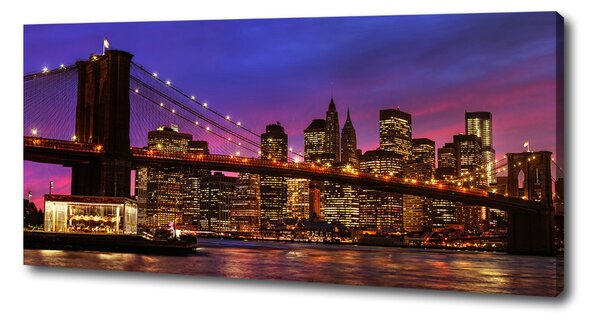 Foto obraz canvas Manhattan západ oc-80459106
