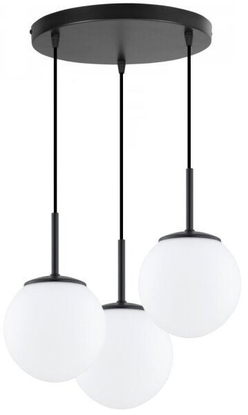 Brilagi - Lustr na lanku MILO 3xE27/60W/230V černá
