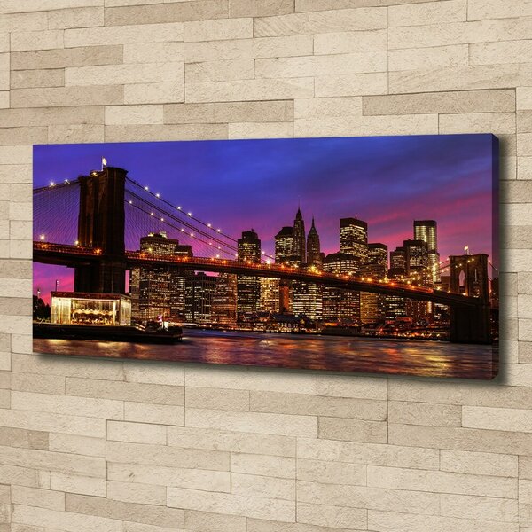 Foto obraz canvas Manhattan západ oc-80459106