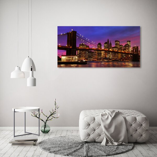 Foto obraz canvas Manhattan západ oc-80459106