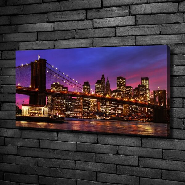 Foto obraz canvas Manhattan západ oc-80459106
