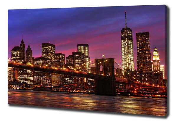Foto obraz canvas Manhattan západ oc-80459106