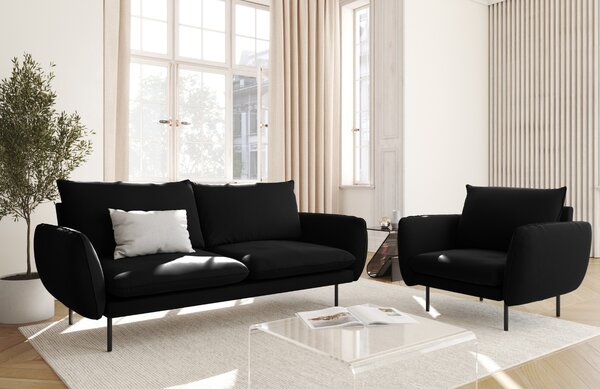 -25 % Dny MOMENTI– Cosmopolitan Design Sametová pohovka Vienna 160 cm
