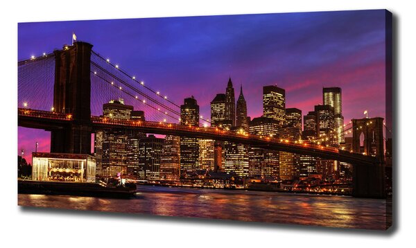 Foto obraz canvas Manhattan západ oc-80459106