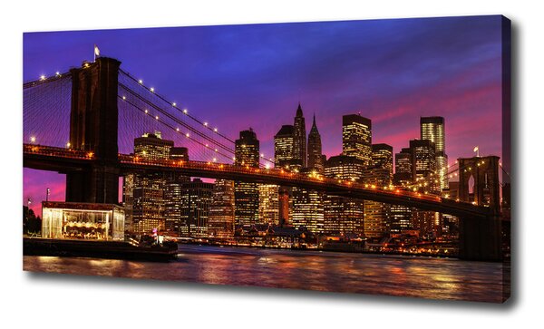 Foto obraz canvas Manhattan západ oc-80459106