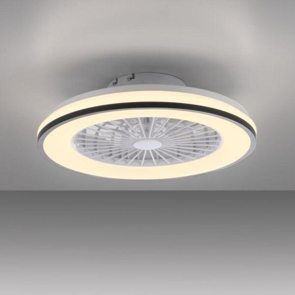 PAUL NEUHAUS JUST LIGHT LED stropní ventilátor CCT RGB změna barev dálkový ovladač RGB/2700-6500K