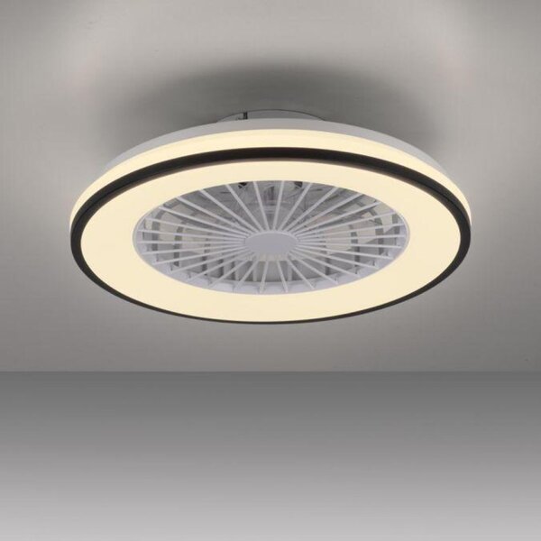 PAUL NEUHAUS JUST LIGHT LED stropní ventilátor CCT RGB změna barev dálkový ovladač RGB/2700-6500K