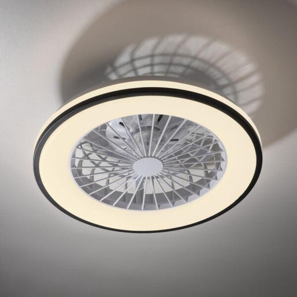 PAUL NEUHAUS JUST LIGHT LED stropní ventilátor CCT RGB změna barev dálkový ovladač RGB/2700-6500K