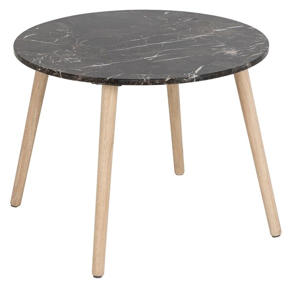 Rosin konferenční stolek hnědý Ø40 cm