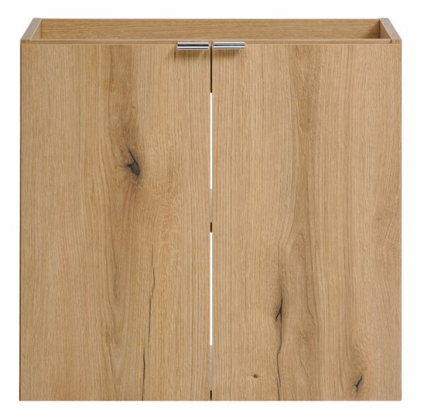 Skříňka pod umyvadlo NOVA Oak 82-60-2D | 60 cm s dvířky