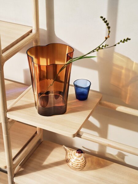 Váza Alvar Aalto iittala 25,1 cm měděná