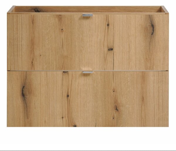 Skříňka pod umyvadlo NOVA Oak 82-80-2S | 80 cm