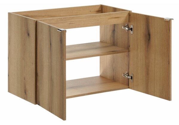 Skříňka pod umyvadlo NOVA Oak 82-80-2D | 80 cm s dvířky