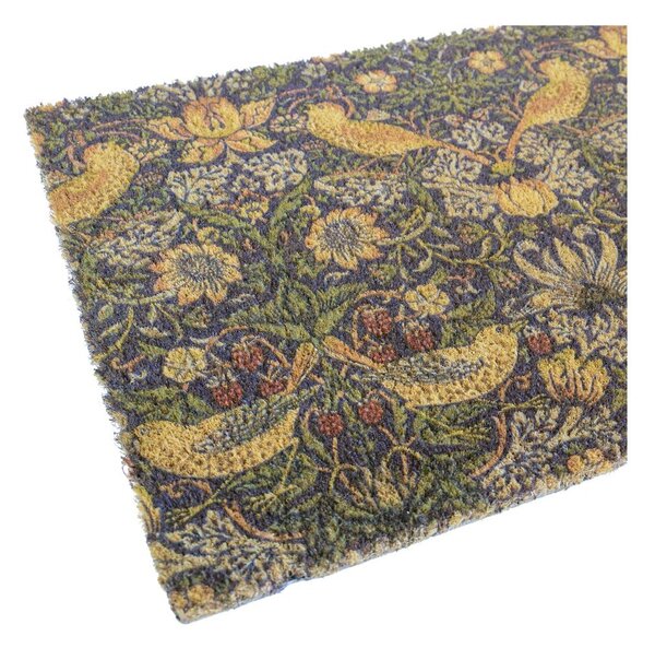 Rohožka z kokosového vlákna 40x60 cm William Morris Strawberry Thief – Artsy Doormats