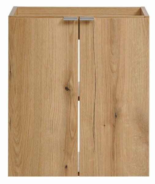 Skříňka pod umyvadlo NOVA Oak 82-50-2D | 50 cm s dvířky