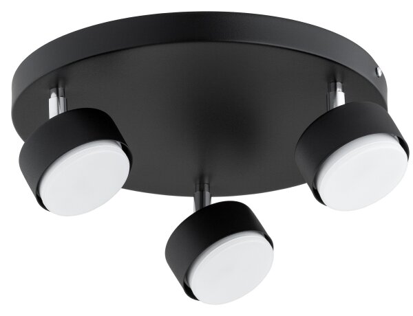 Brilagi - LED Bodové svítidlo MONO 3xGX53/30W/230V černá