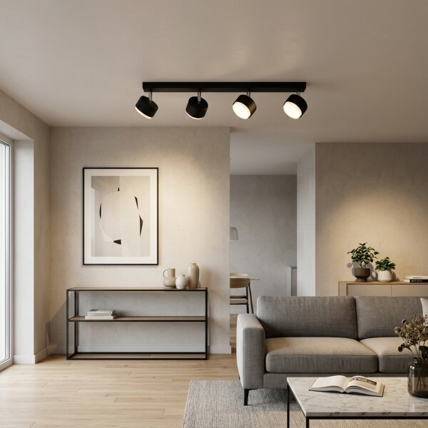 Brilagi - LED Bodové svítidlo MONO 4xGX53/30W/230V černá