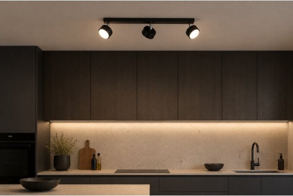 Brilagi - LED Bodové svítidlo MONO 3xGX53/30W/230V černá