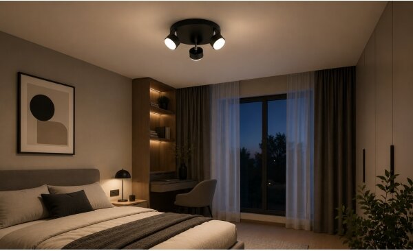 Brilagi - LED Bodové svítidlo MONO 3xGX53/30W/230V černá