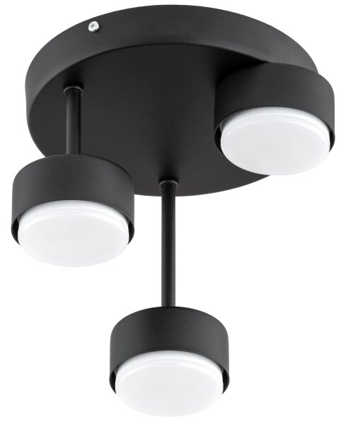 Brilagi - LED Přisazený lustr MONO 3xGX53/30W/230V černá