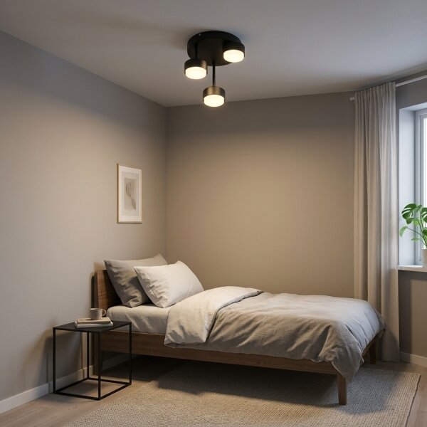 Brilagi - LED Přisazený lustr MONO 3xGX53/30W/230V černá