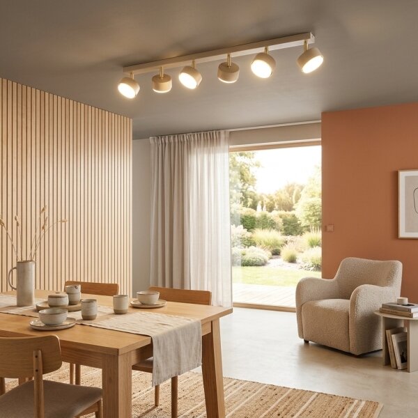 Brilagi - LED Bodové svítidlo MONO 6xGX53/30W/230V béžová/zlatá