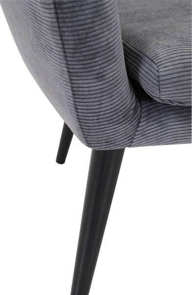 KŘESLO, textil, antracitová Niels Andersson - Křesla klasická