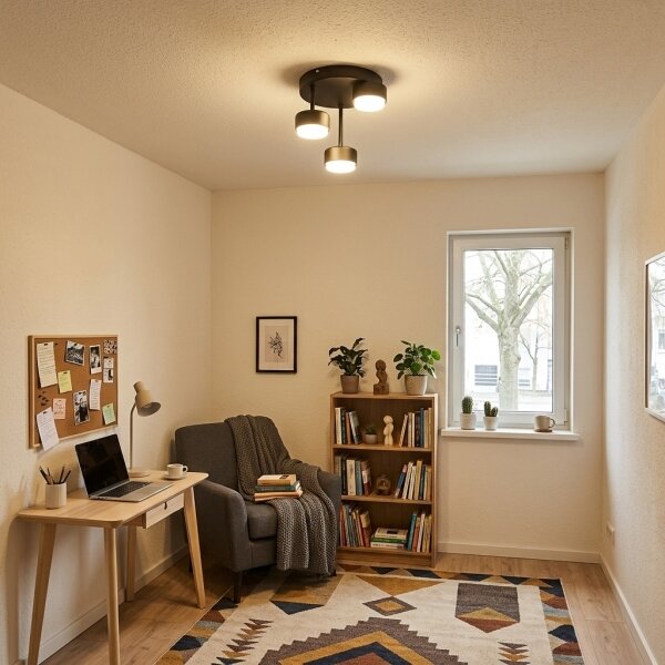 Brilagi - LED Přisazený lustr MONO 3xGX53/30W/230V černá