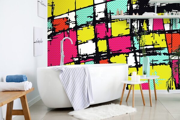 Tapeta stylový pop-art