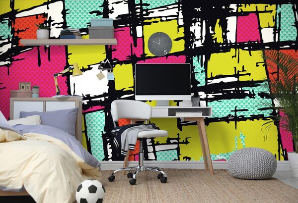 Tapeta stylový pop-art