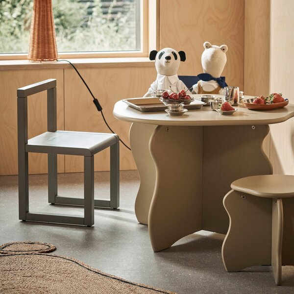 FERM LIVING Dětská židle Little Architect, Grey