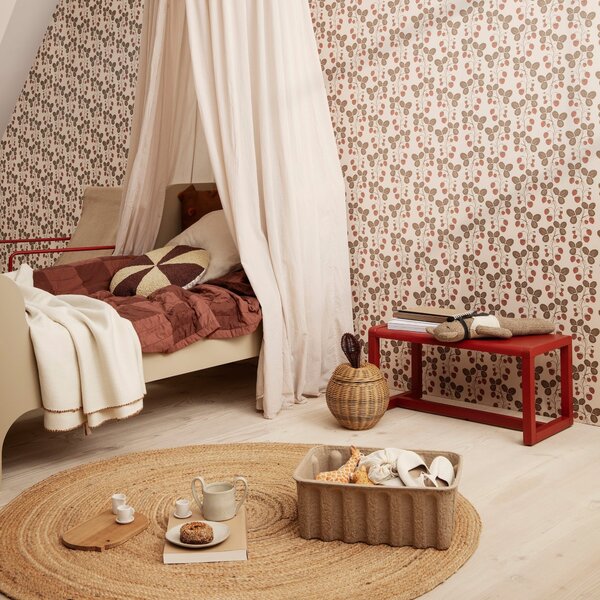 FERM LIVING Dětská lavička Little Architect, Poppy Red