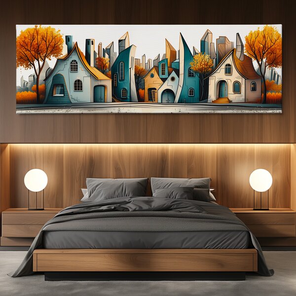 Obraz na plátně - Vítejte v Portu FeelHappy.cz Velikost obrazu (šířka x výška): 120 x 40 cm