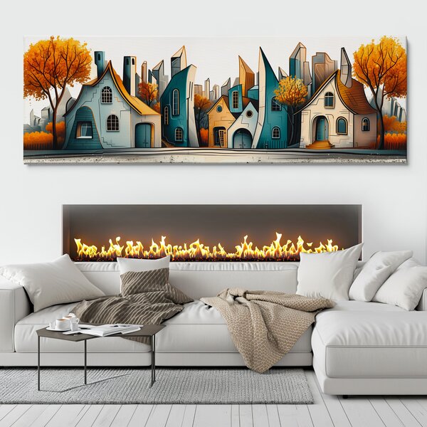 Obraz na plátně - Vítejte v Portu FeelHappy.cz Velikost obrazu (šířka x výška): 120 x 40 cm