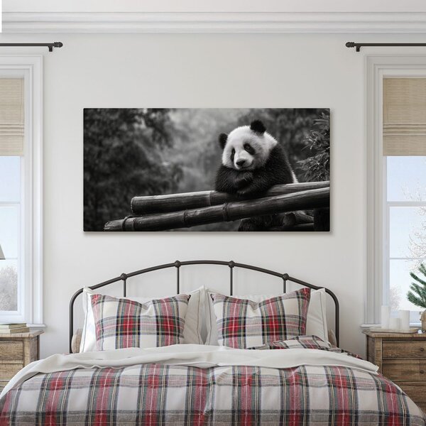 Obraz klidná panda v přírodě