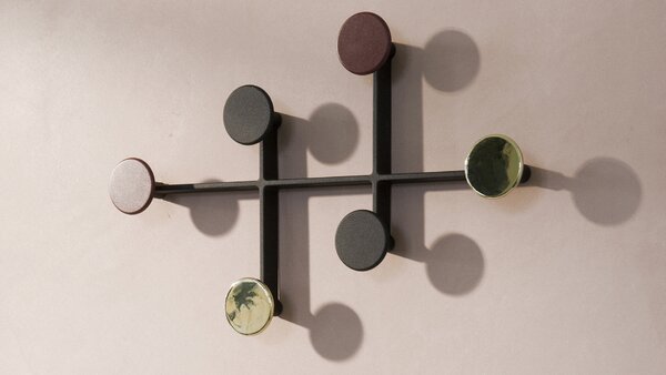 Audo Copenhagen designové nástěnné věšáky Afteroom Coat Hanger Small