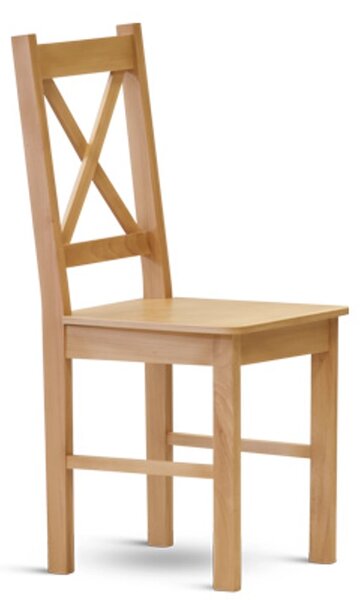 Dřevěná jídelní židle TERA – masiv, více barev, nosnost 130 kg