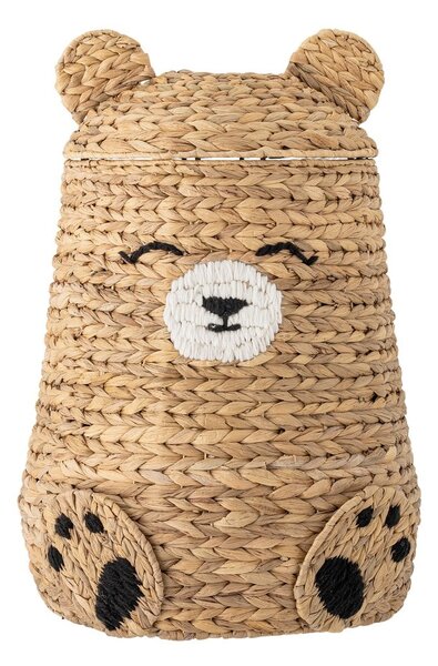 Dětský koš na hračky z vodního hyacintu v přírodní barvě ø 40x57 cm Timone – Bloomingville Mini
