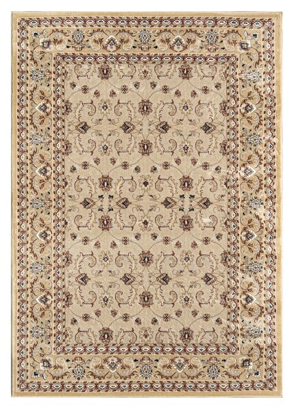 Angel Carpet, Kusový koberec Sultan 26 Beige, 60x110, béžová, kancelář