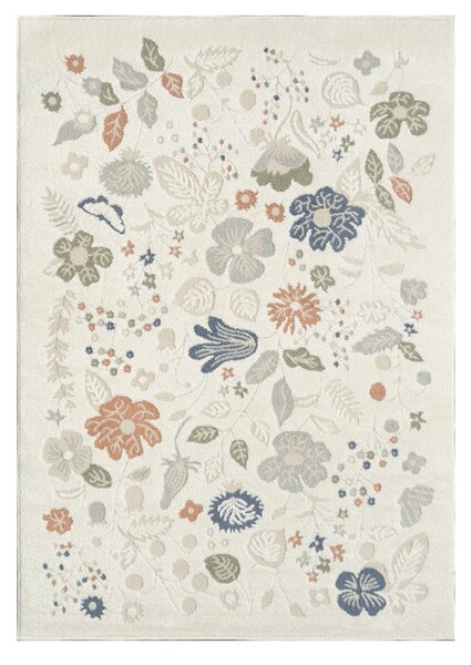 Angel Carpet, Kusový koberec Aurora 25 Cream, 60x110, bílá, kancelář