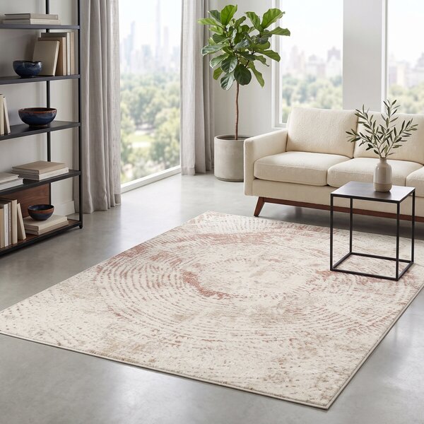Angel Carpet, Kusový koberec Aurora 55 Gold, 60x110, žlutá, kancelář